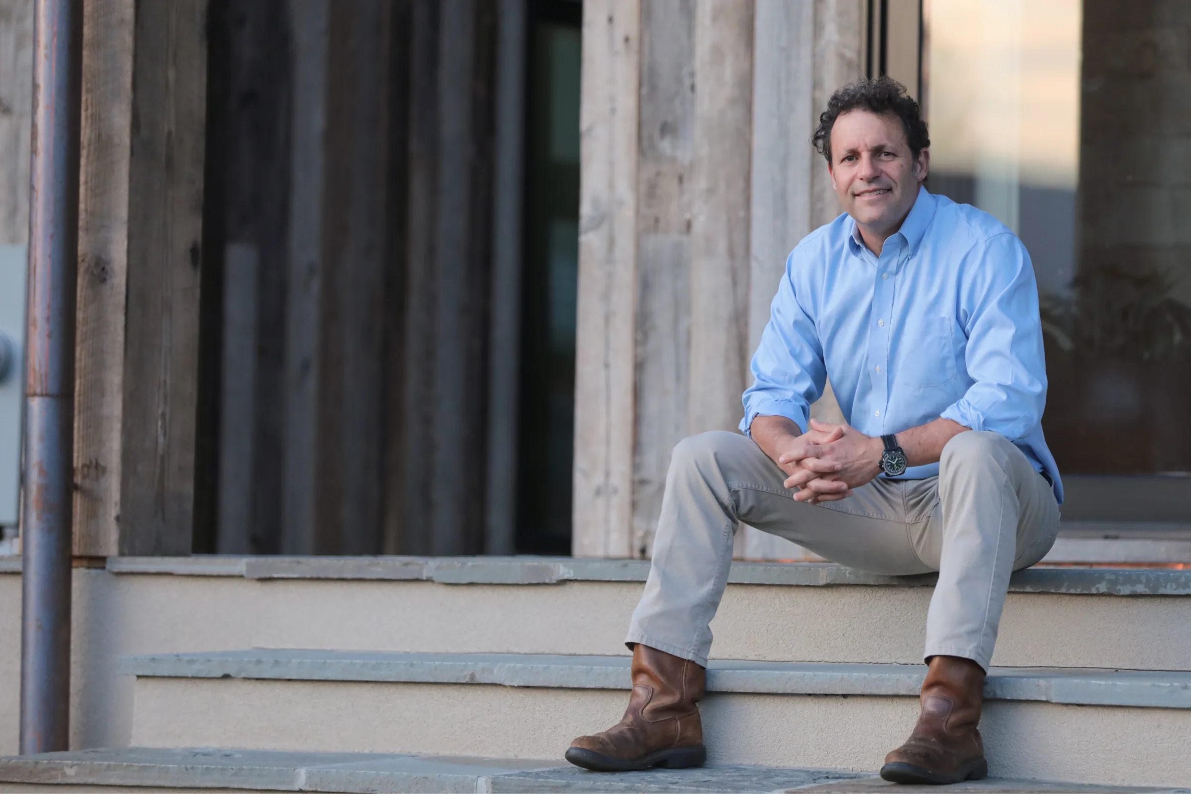 Dr. Martin Katz outdoors near Charlottesville, Virginia